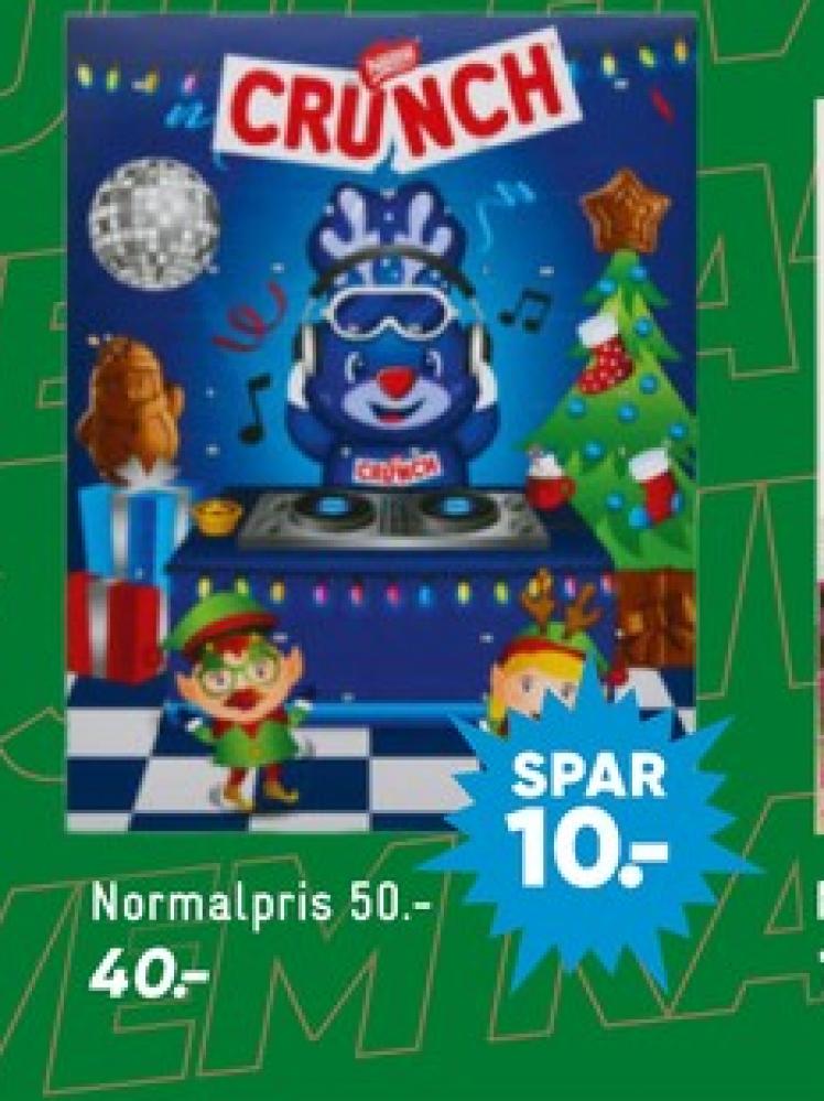 Nestlé Crunch, Julekalender
