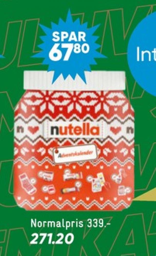 Nutella, Julekalender