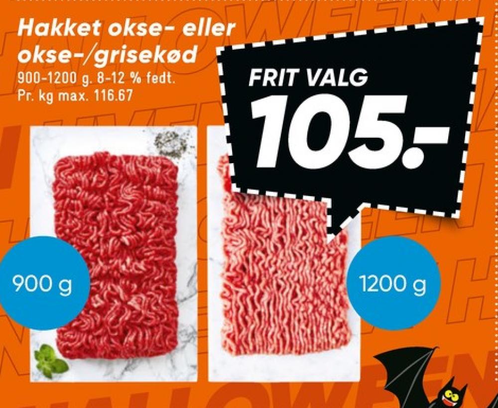 Salling Slagteren, Hakket Okse & Grisekød 8-12%