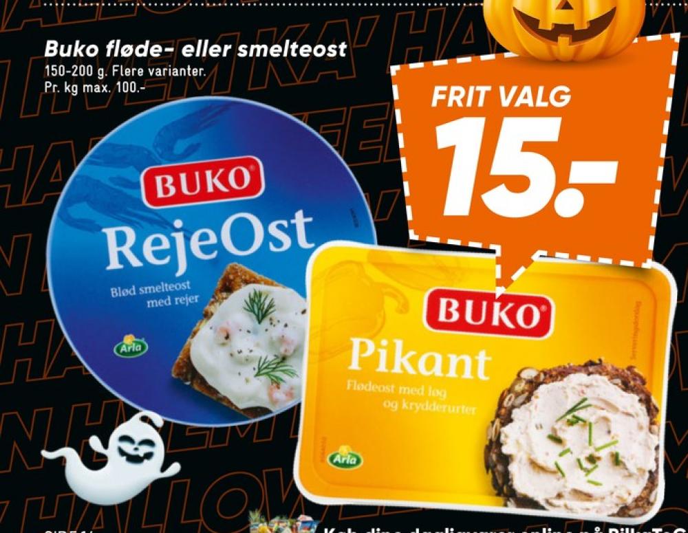 Buko, Flødeost Pikant