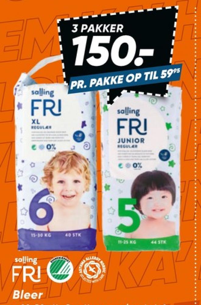 Salling Fri Junior, Bleer str 5 11-25 kg