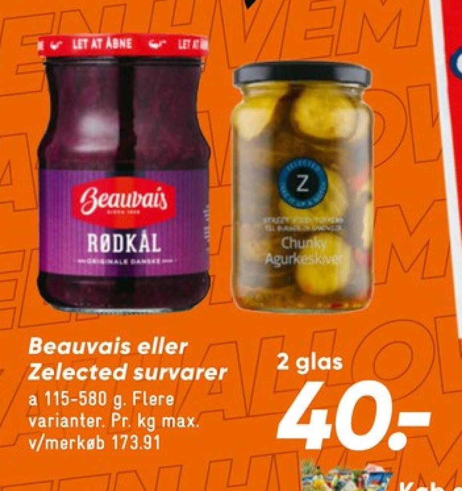 Zelected, Agurker syltet
