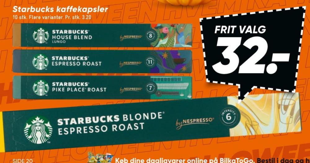 Starbucks Pike Place Roast, Kaffekapsler