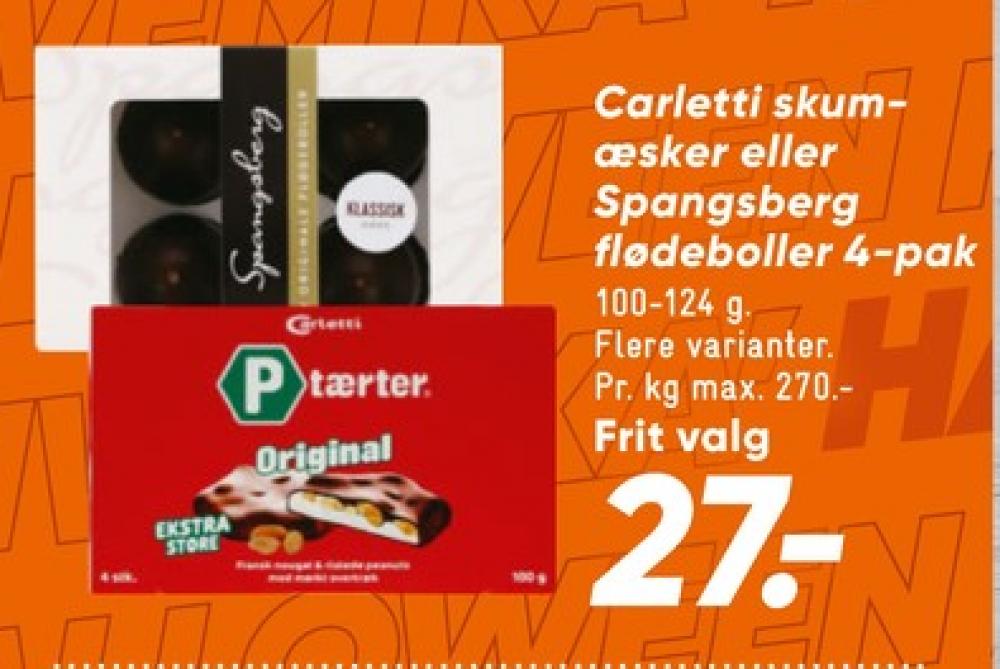Spangsberg, Flødeboller Klassisk