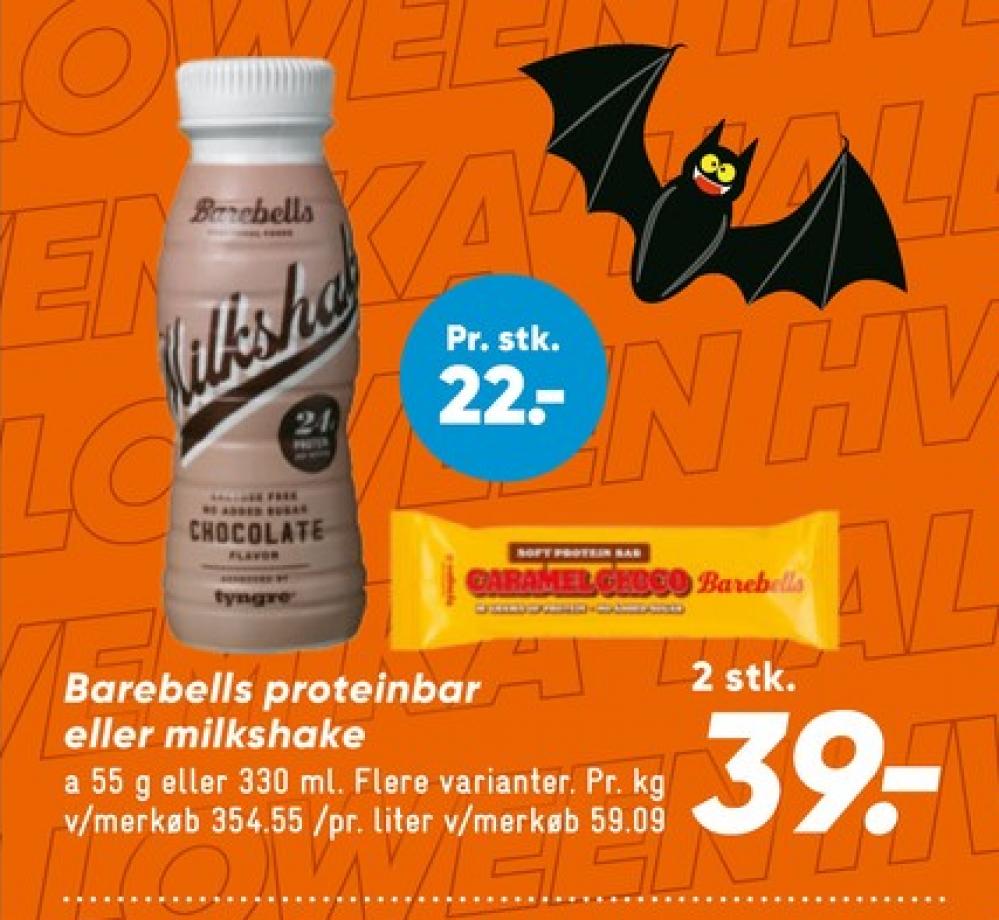 Barebells, Milkshake Chocolate