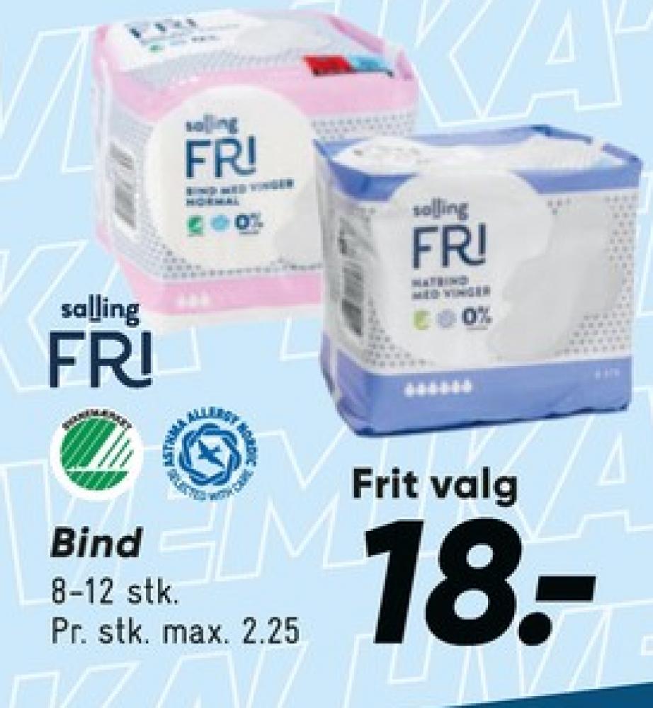 Salling Fri, Bind