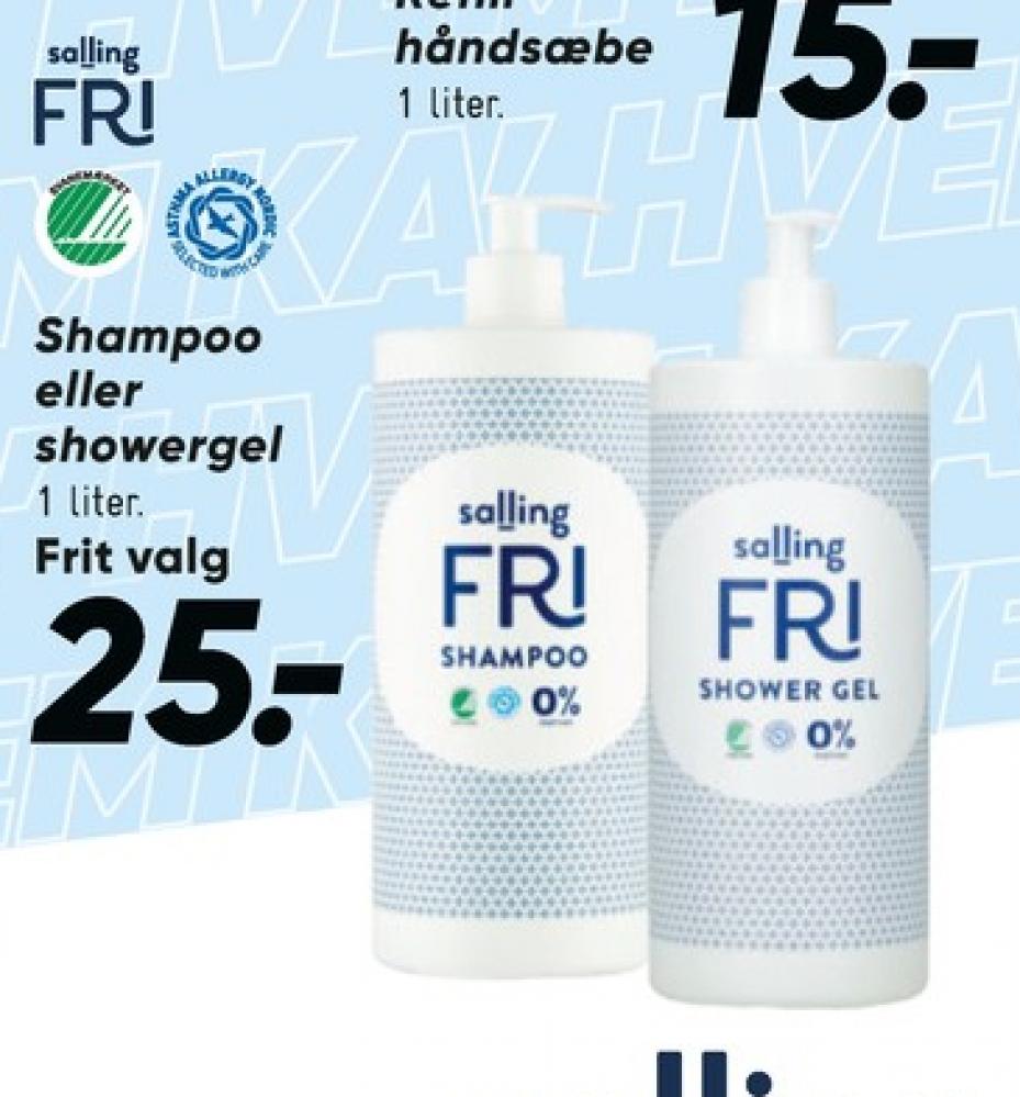 Salling Fri, Bodyshampoo