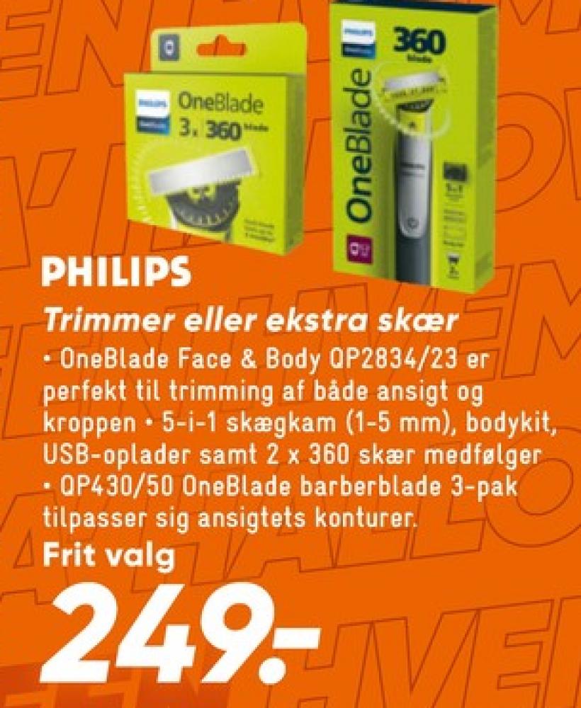 Philips OneBlade, Barbermaskine