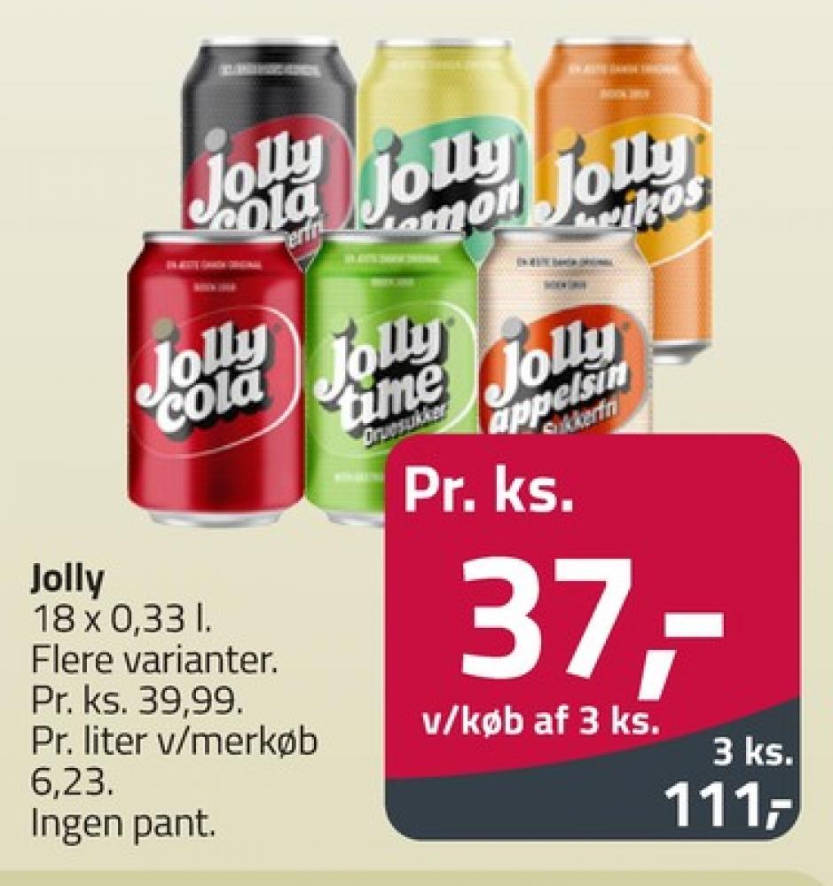 Jolly Time, Sportssodavand 18 pk.