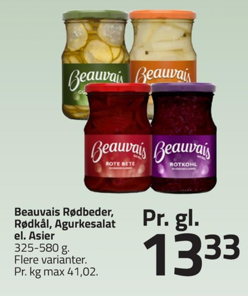 Beauvais, Agurkesalat