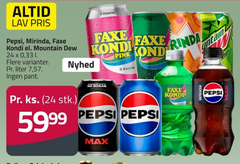 Pepsi Max, Cola 24 pk.