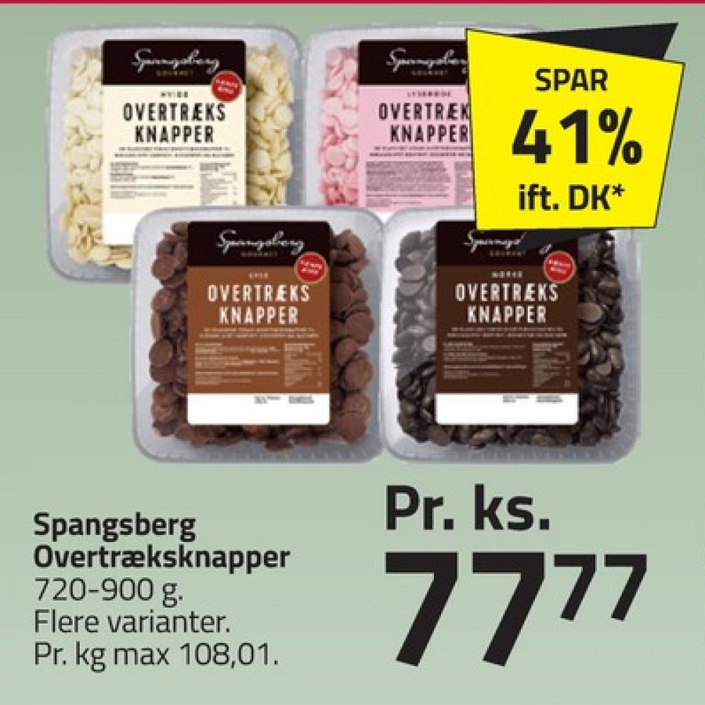 Spangsberg, Overtræksknapper Mørk