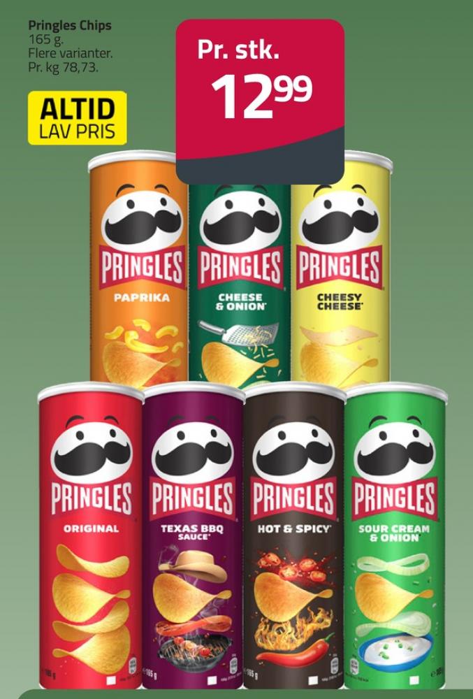 Pringles, Cheese & Onion Chips