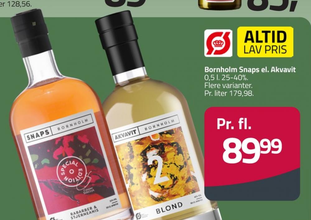 Bornholm Rabarber & Stjerneanis, Snaps