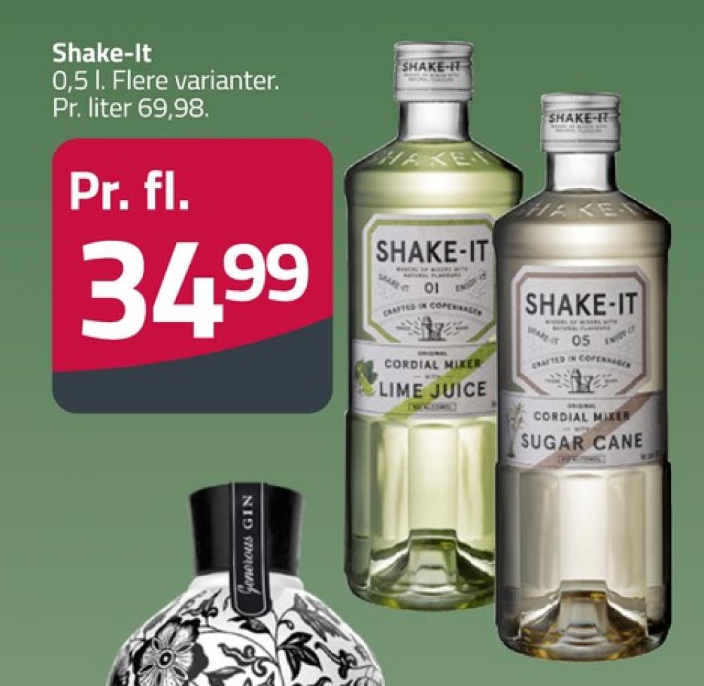 Shake-It, DrinkMix Lime juice