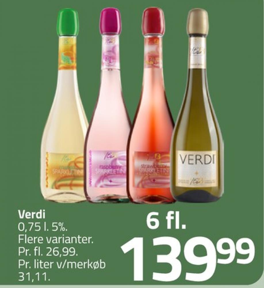 Verdi, Italiensk Mousserende Vin
