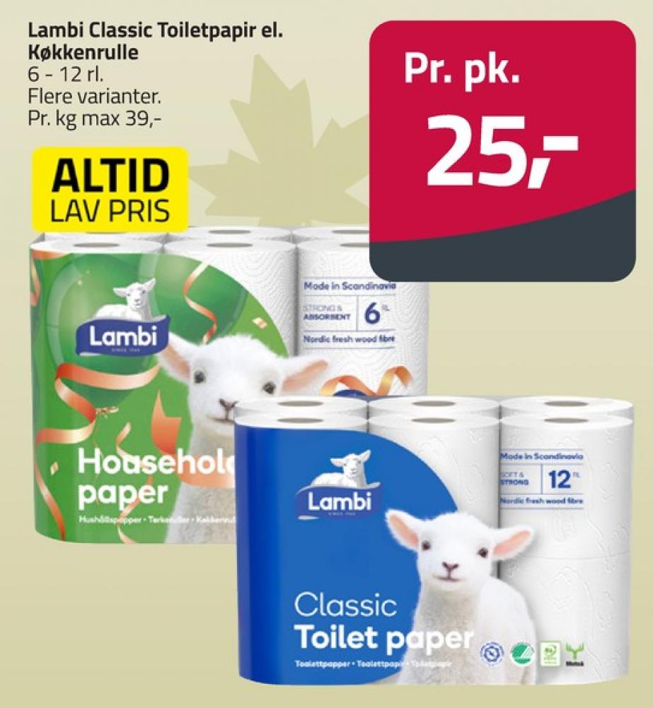 Lambi Classic, Køkkenrulle