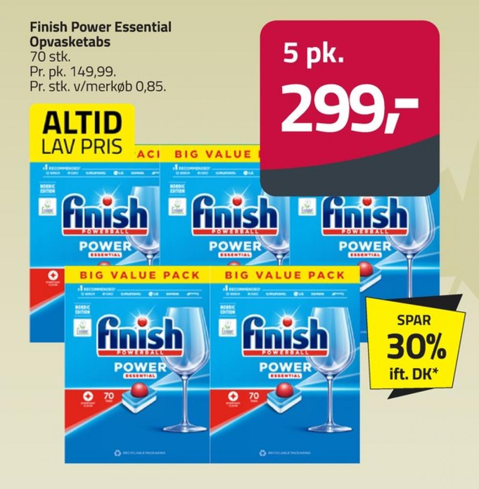 Finish, Maskinopvask-tabs