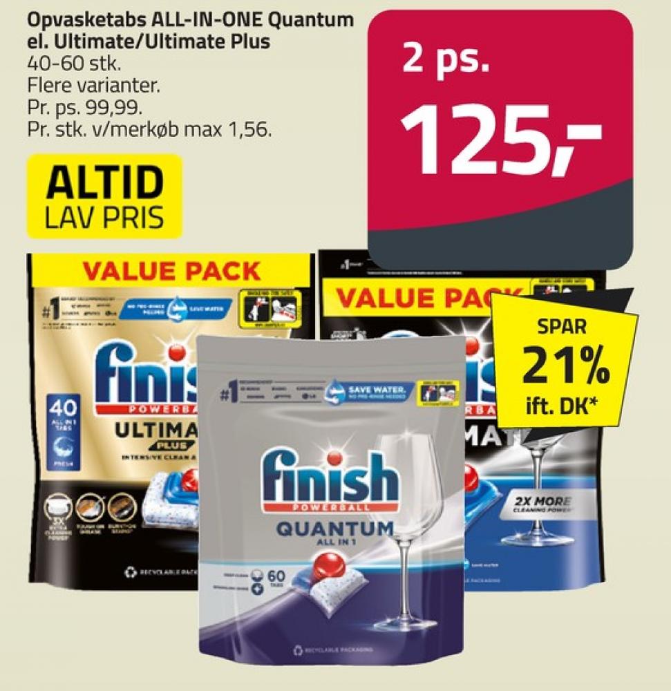 Finish, Maskinopvask-tabs