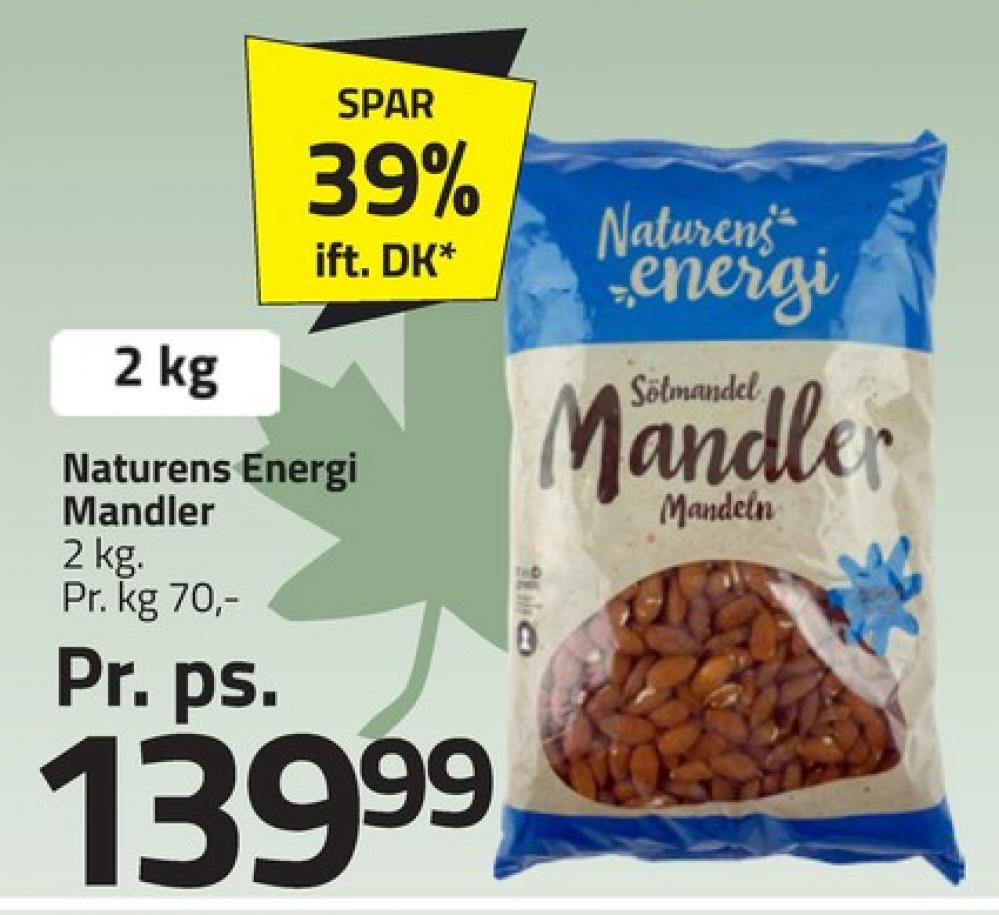 Naturens Energi, Mandler