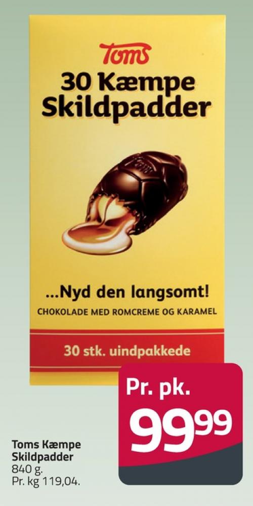 Toms Kæmpe Skildpadder, Chokoladeskildpadder