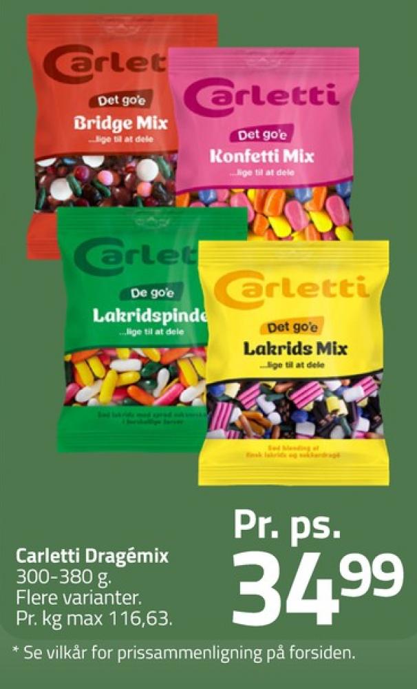 Carletti Det go'e, Konfetti Mix