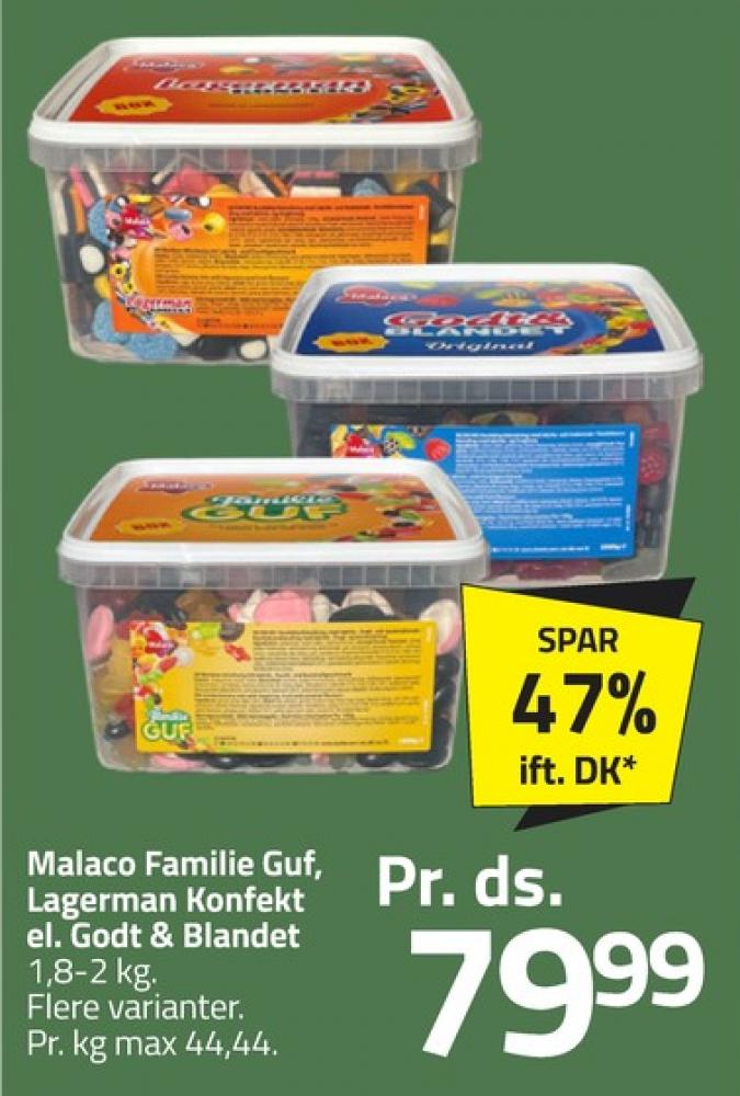 Malaco Lagerman Konfekt, Lakridskonfekt