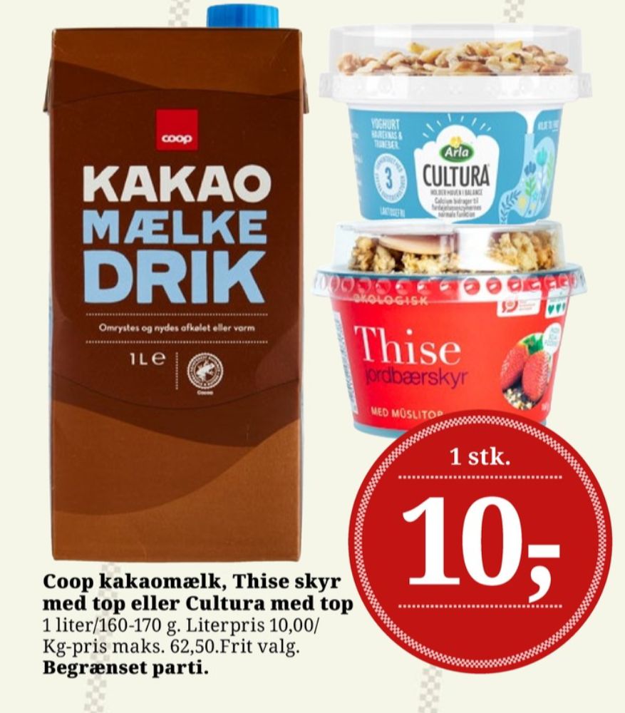 Thise, Jordbær Skyr med Müslitop 