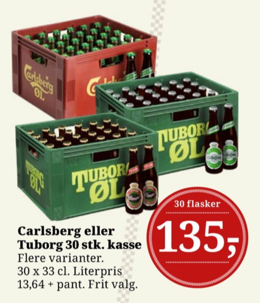Tuborg Classic, Øl