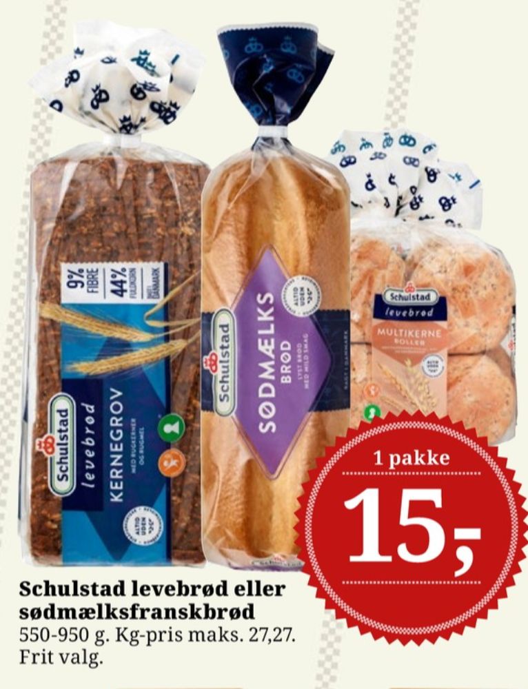 Schulstad Levebrød, Kernegrov Rugbrød