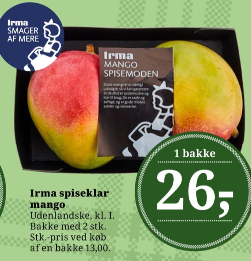 Irmas, Mango