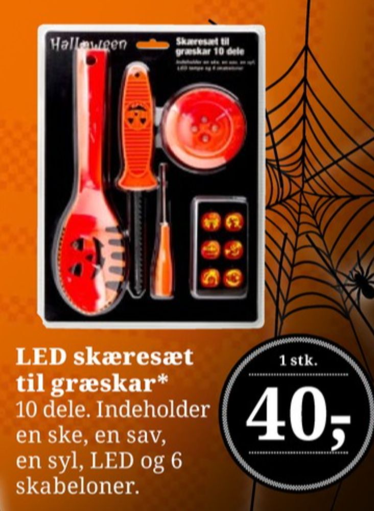 Græskarskæresæt