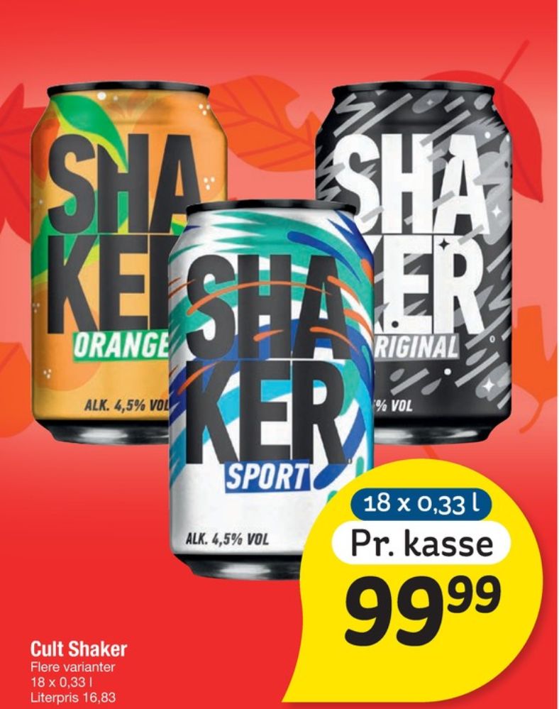 Shaker, Passion RTD 18 pk.