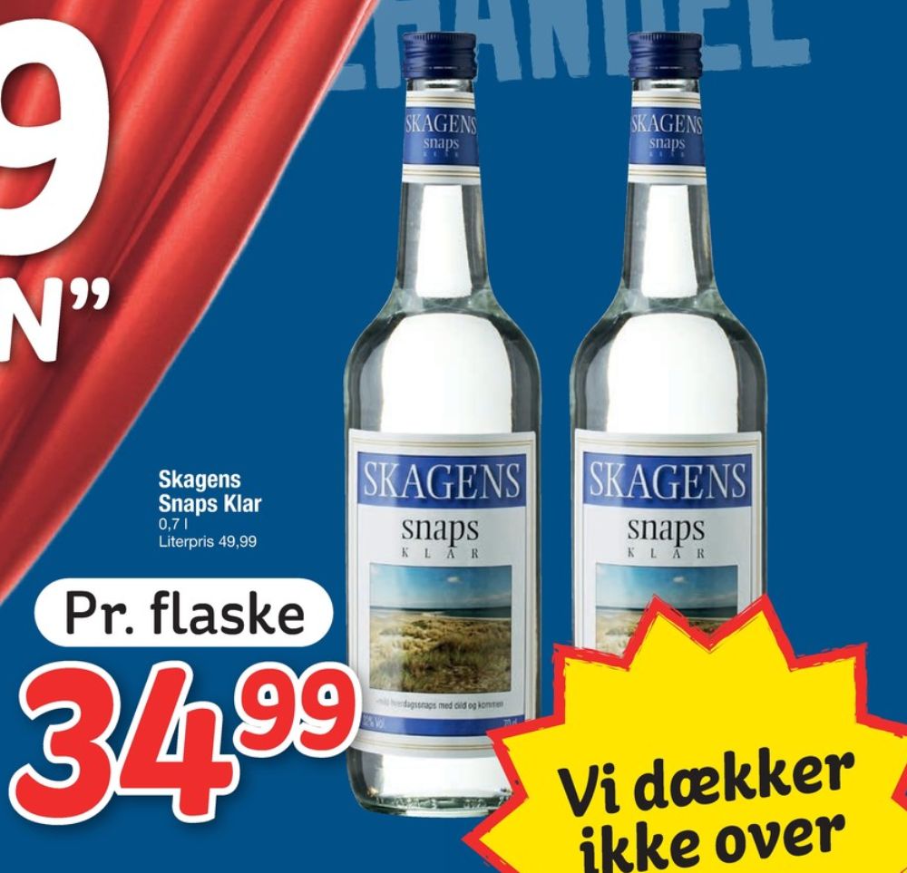 Skagens Klar, Snaps