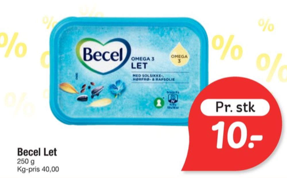 Becel, Margarine-fast Omega 3 Let