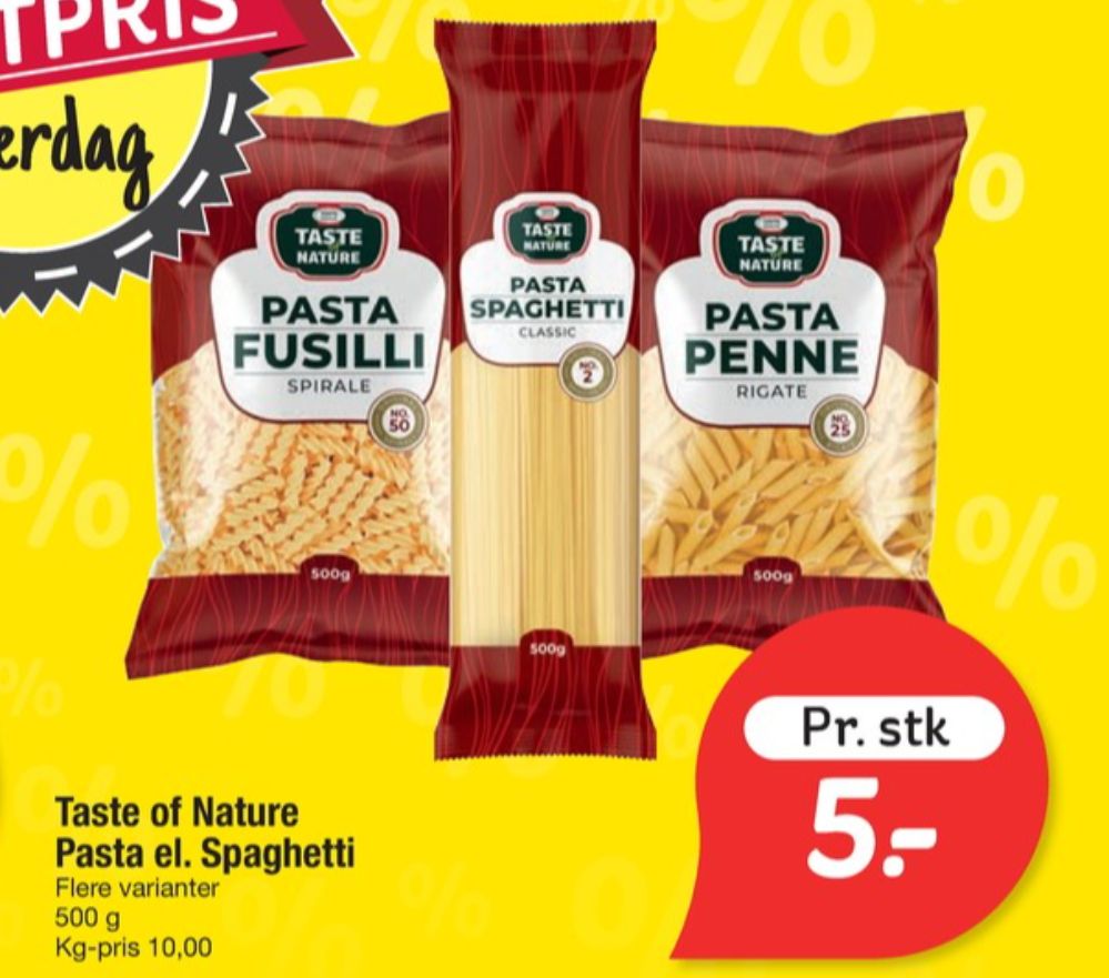 Taste of Nature, Spaghetti