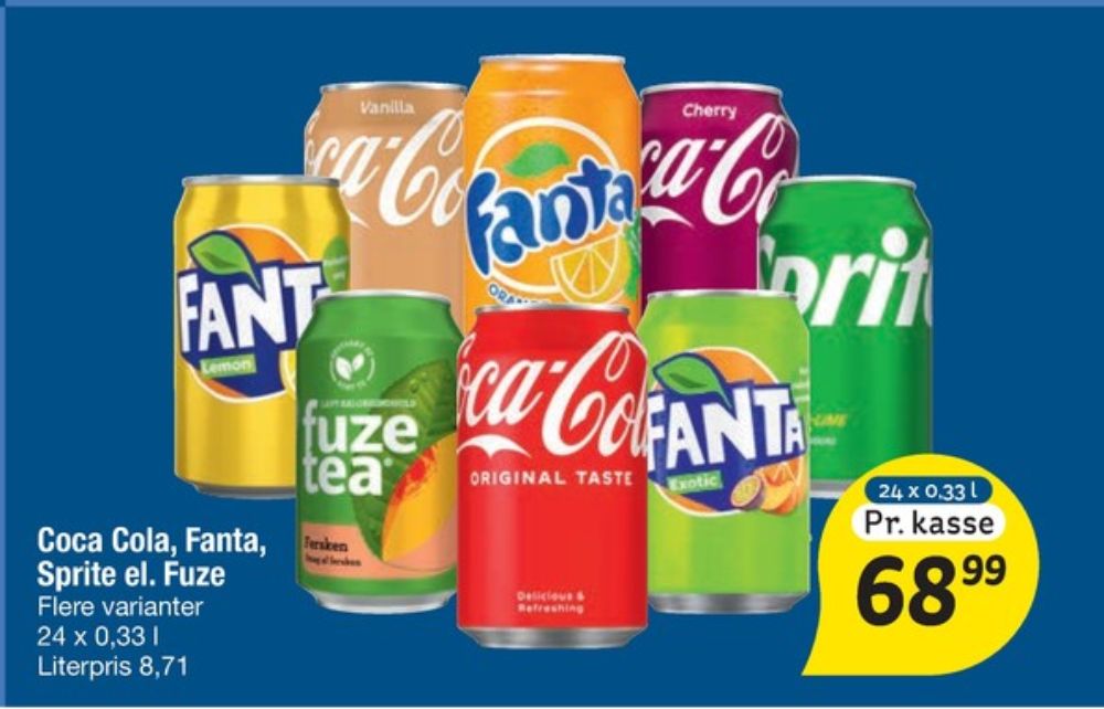 Sprite, Sportssodavand 24 pk.