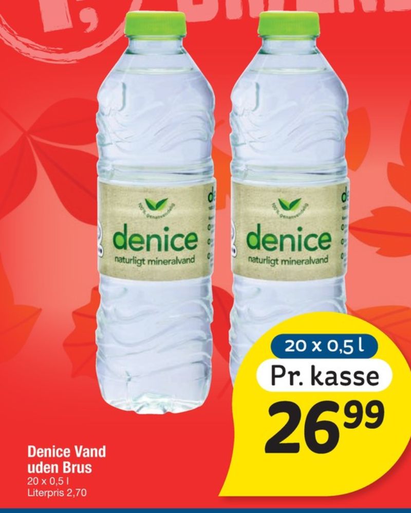 Denice, Kildevand 20 pk.