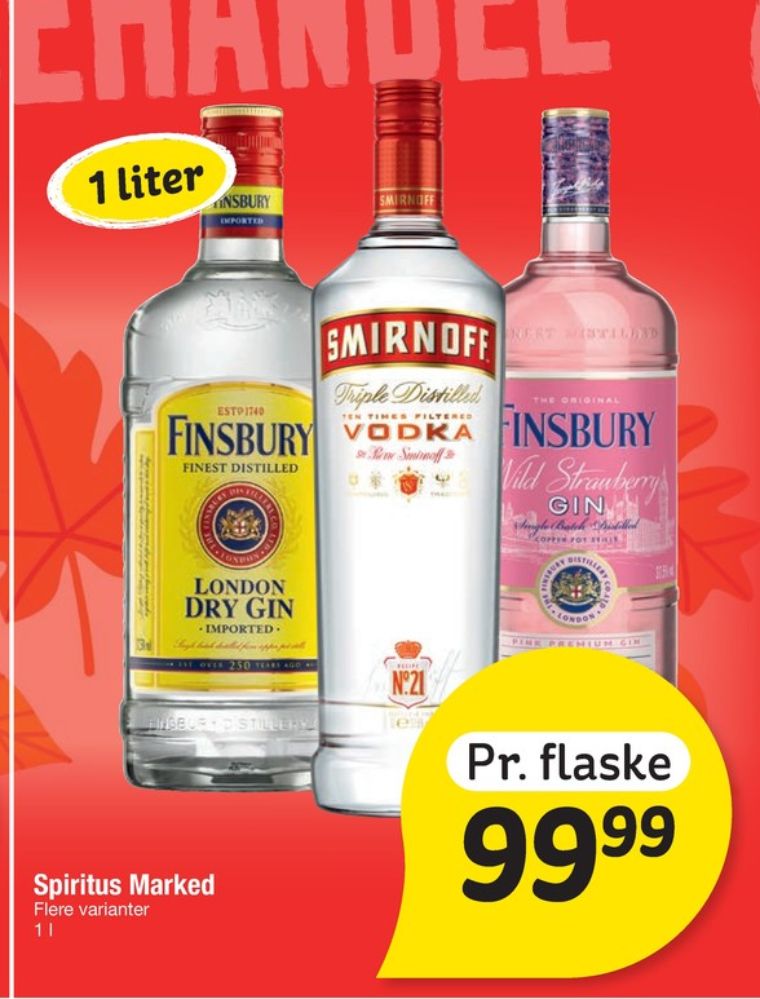 Smirnoff, Vodka