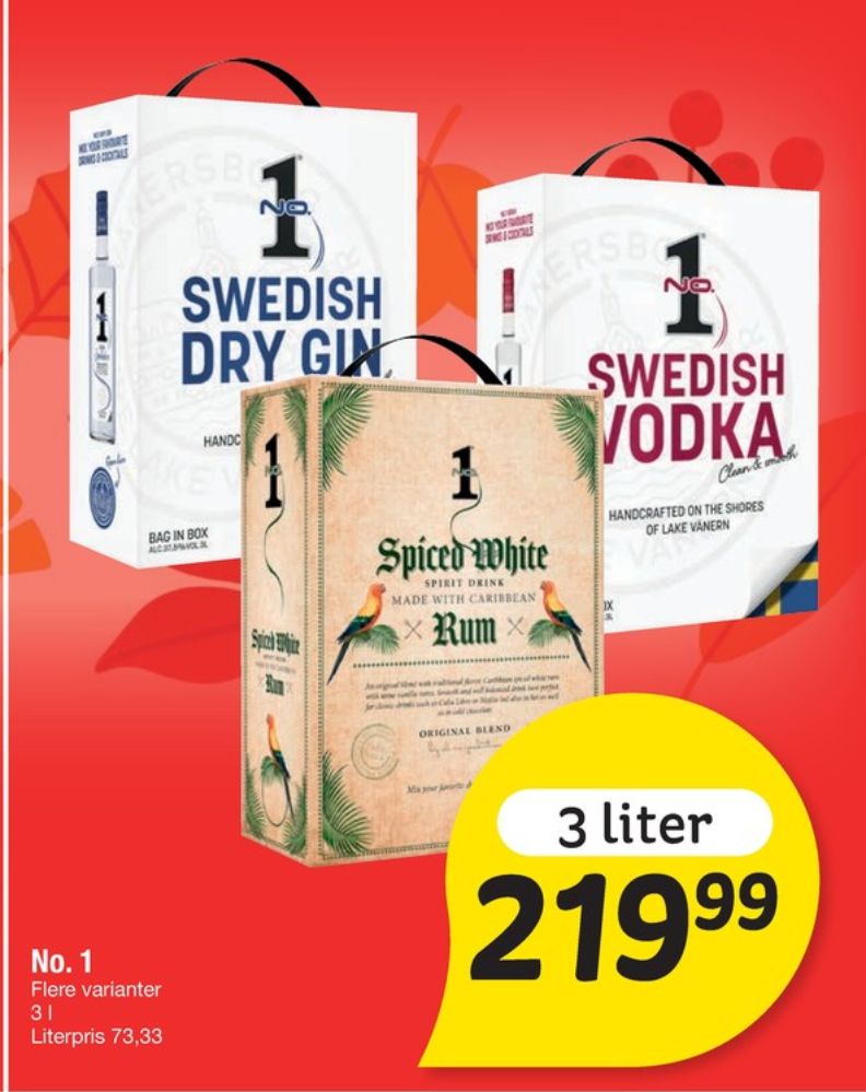 No.1, Vodka
