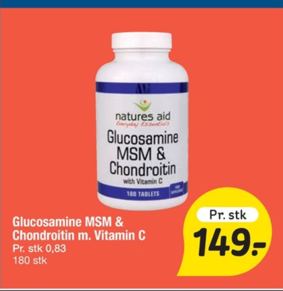 Natures aid, Glucosamin