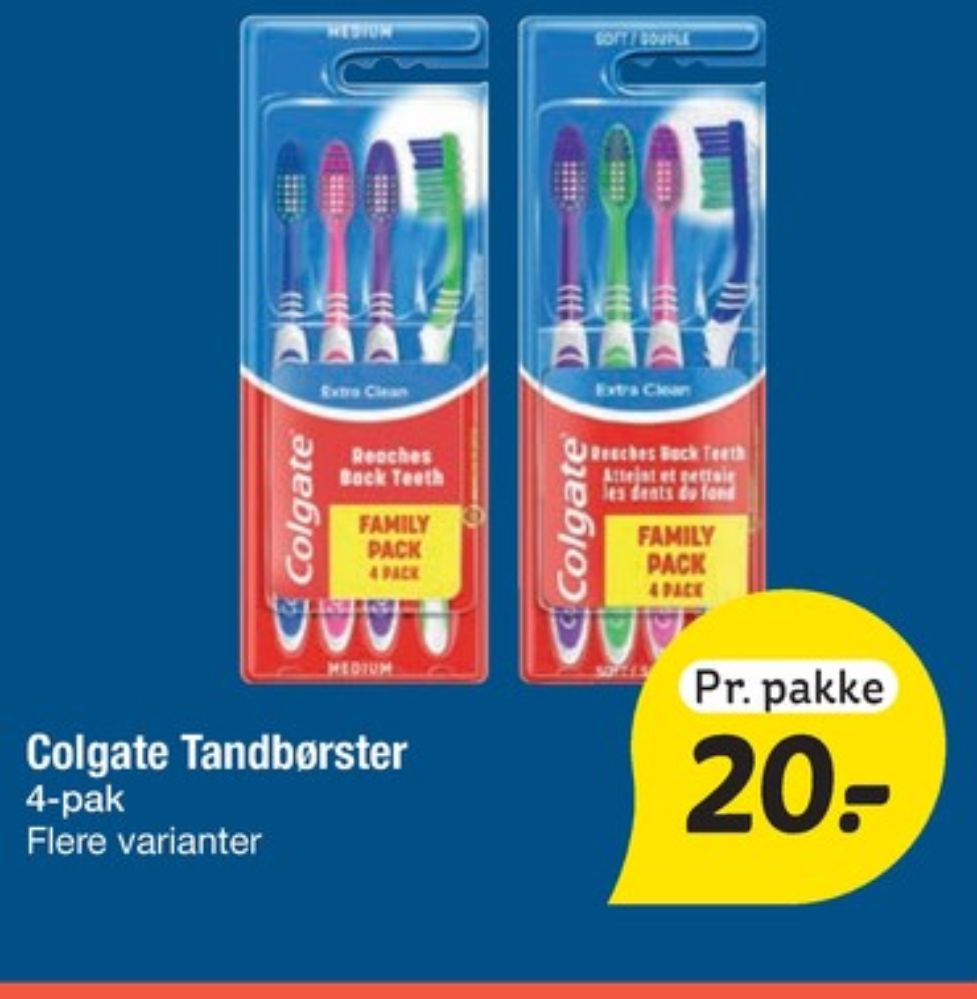 Colgate, Tandbørste