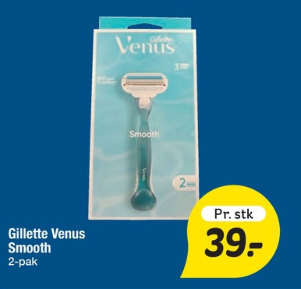 Gillette Venus Smooth Sensitive, Barberskraber