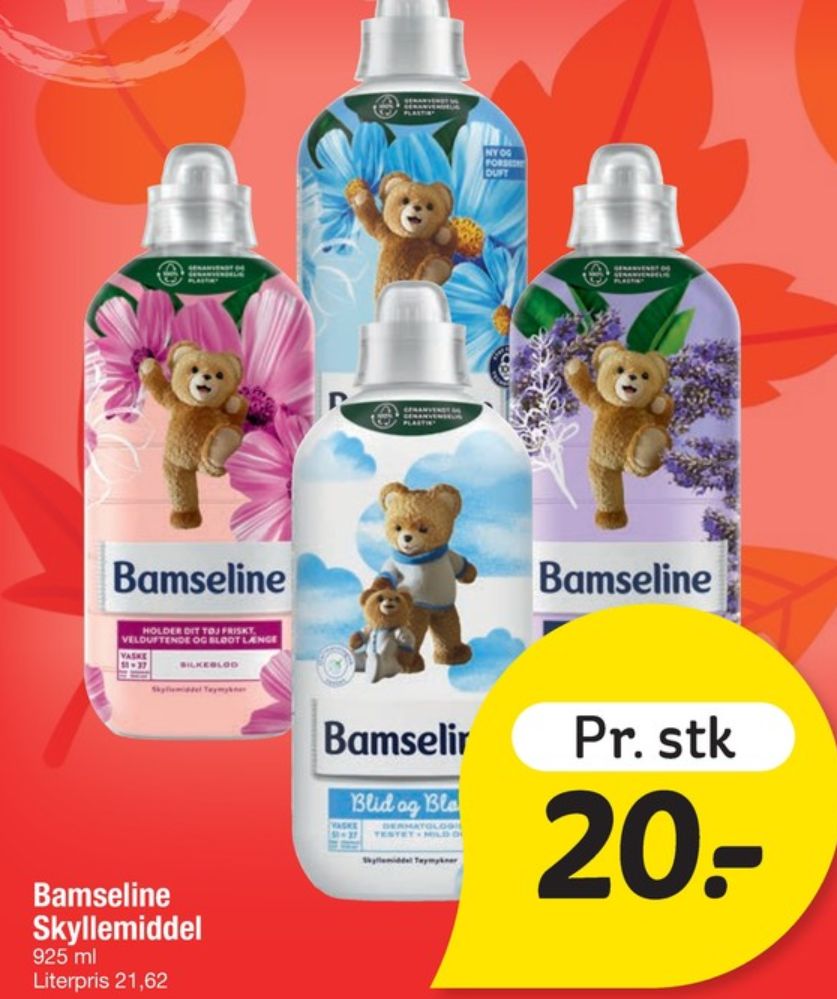 Bamseline, Skyllemiddel