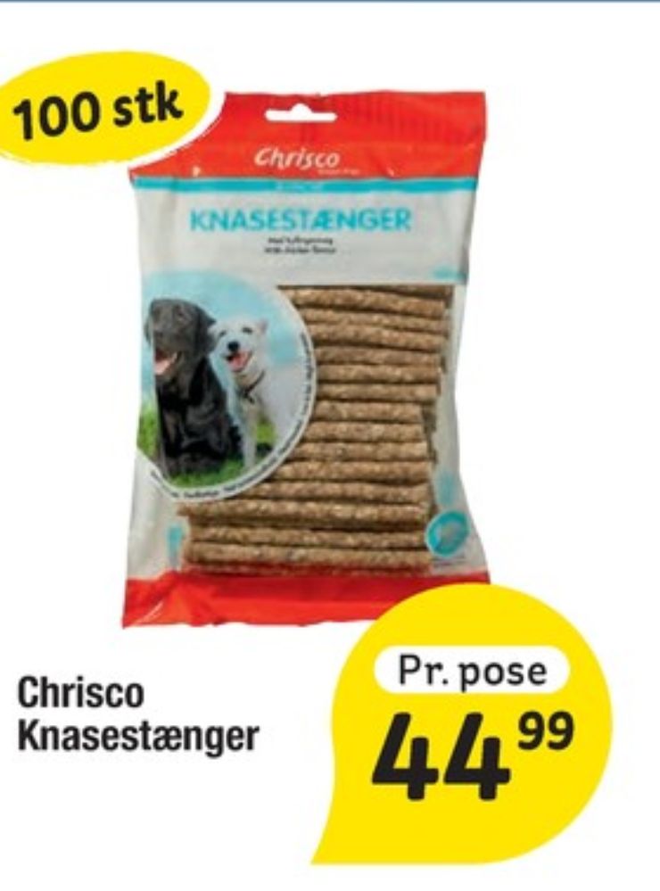 Chrisco, Tyggepinde