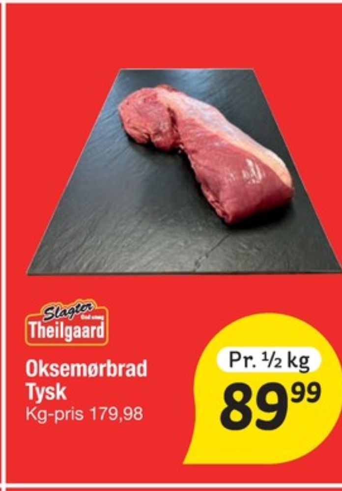 Theilgaard, Oksemørbrad