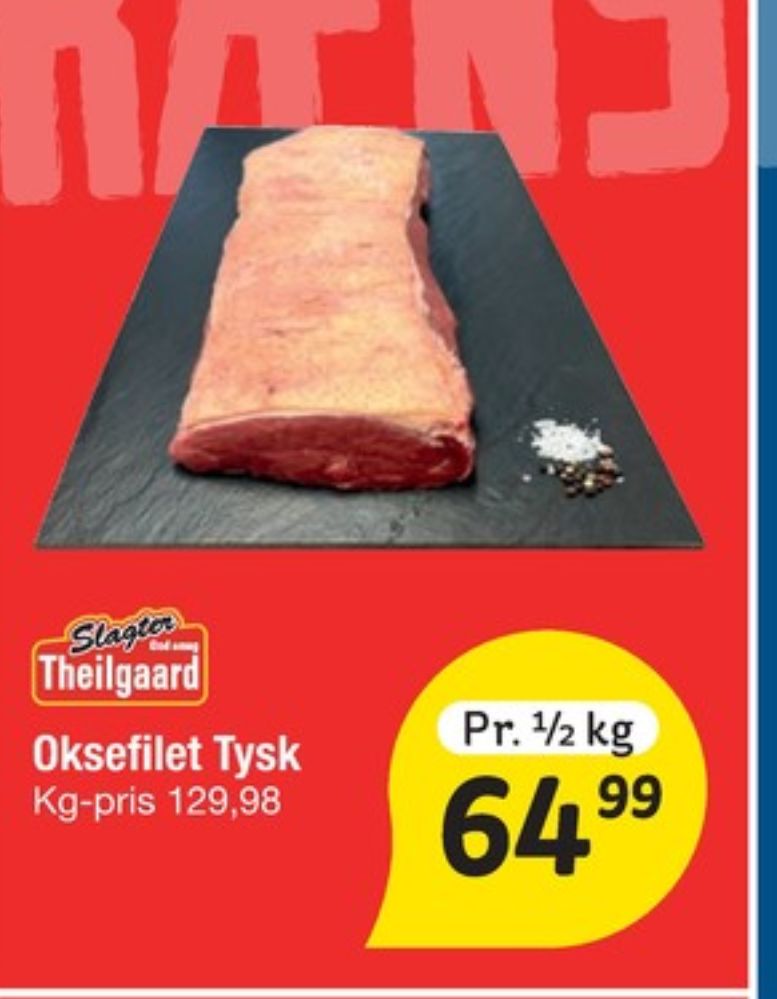 Theilgaard, Oksefilet