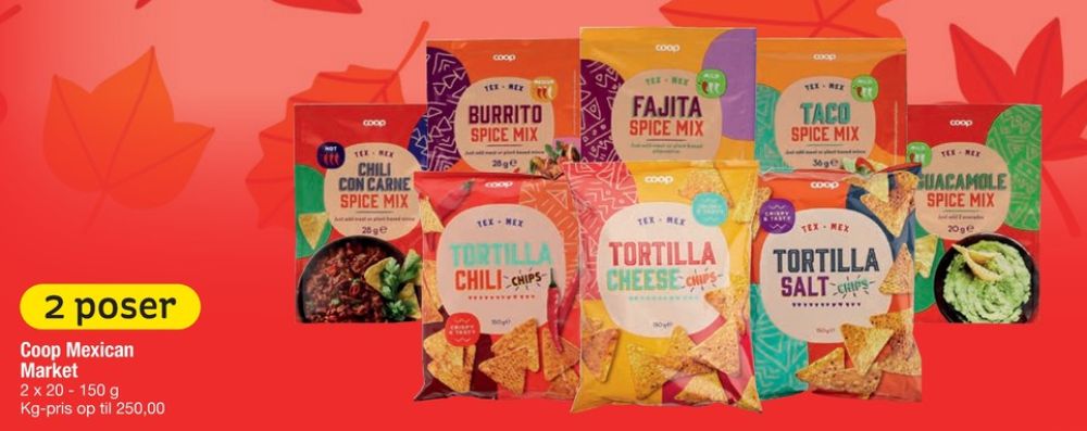 Coop, Tortillachips Cheese
