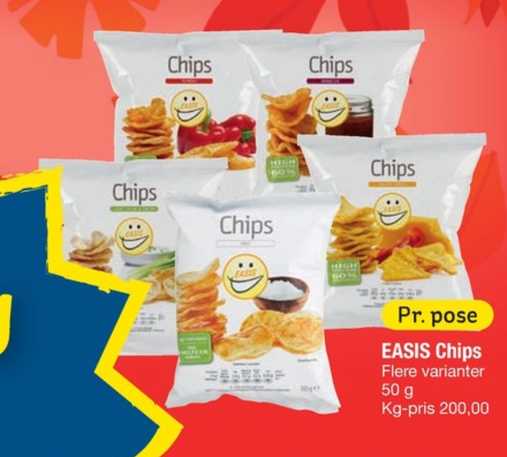 Easis, Paprikachips