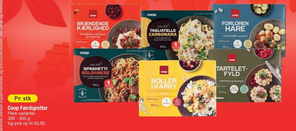 Coop, Spaghetti Bolognese